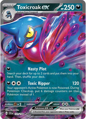 Toxicroak ex (131/198) [Scarlet & Violet: Base Set] | Tables and Towers