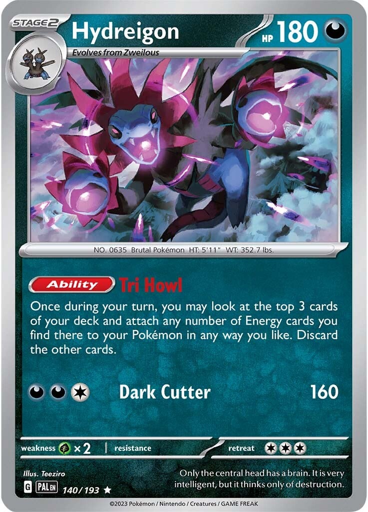 Hydreigon (140/193) [Scarlet & Violet: Paldea Evolved] | Tables and Towers