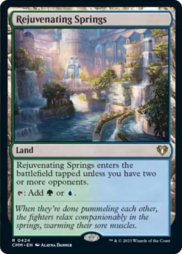 Rejuvenating Springs [Commander Masters] | Tables and Towers