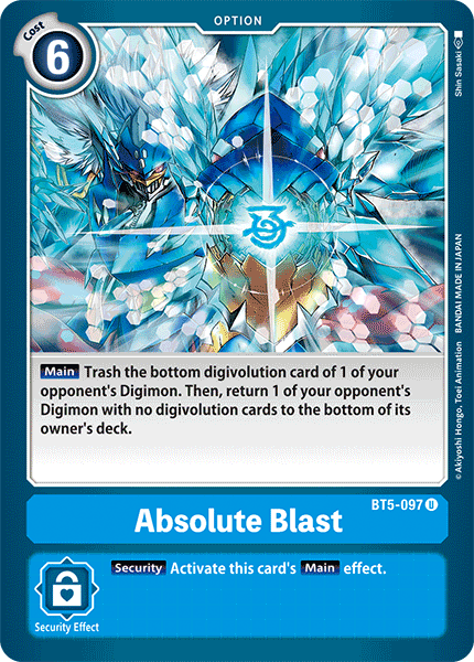 Absolute Blast [BT5-097] [Battle of Omni] | Tables and Towers