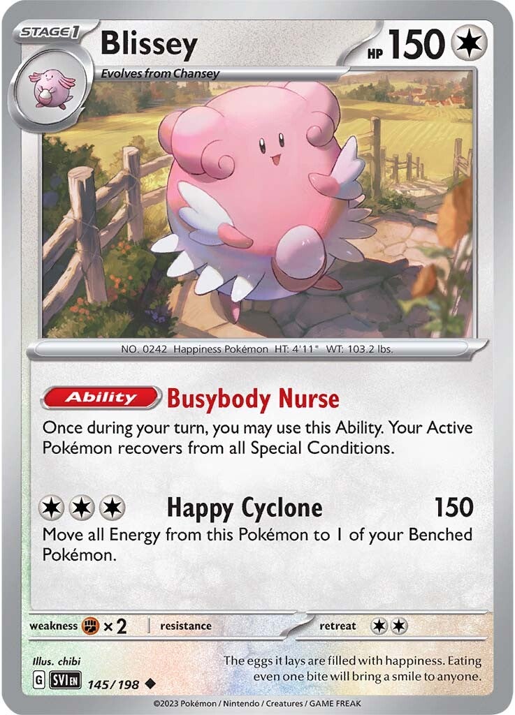 Blissey (145/198) [Scarlet & Violet: Base Set] | Tables and Towers