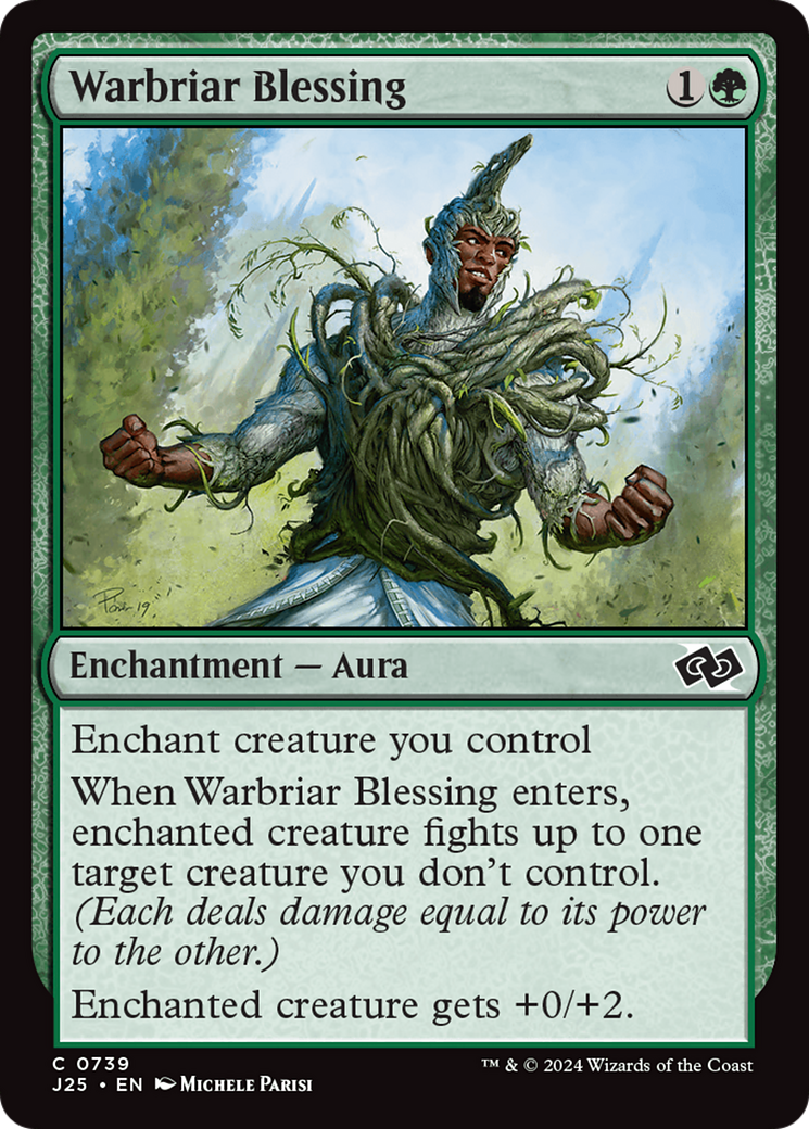 Warbriar Blessing [Foundations Jumpstart] | Tables and Towers