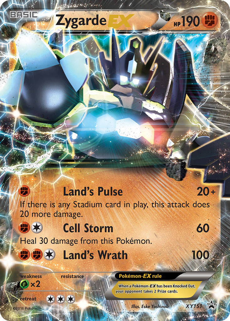 Zygarde EX (XY151) [XY: Black Star Promos] | Tables and Towers