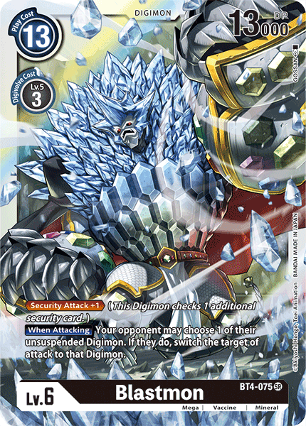 Blastmon [BT4-075] [Great Legend] | Tables and Towers