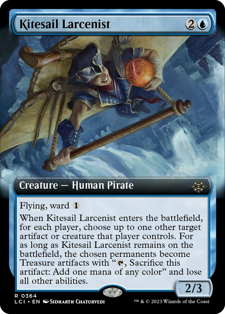 Kitesail Larcenist (Extended Art) [The Lost Caverns of Ixalan] | Tables and Towers