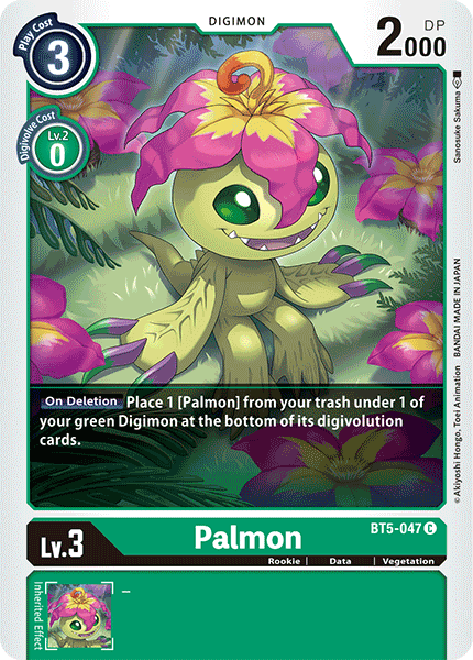 Palmon [BT5-047] [Battle of Omni] | Tables and Towers