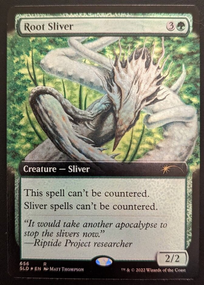 Root Sliver (Extended Art) [Secret Lair Drop Promos] | Tables and Towers