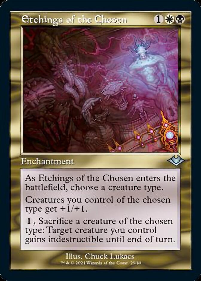 Etchings of the Chosen (Retro) [Modern Horizons] | Tables and Towers