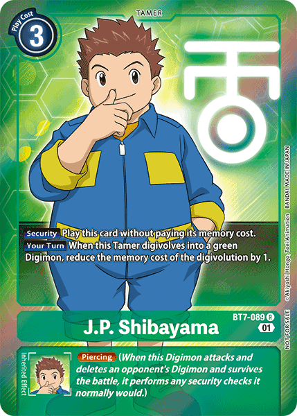 J.P. Shibayama [BT7-089] (Alternative Art - Box Topper) [Next Adventure] | Tables and Towers