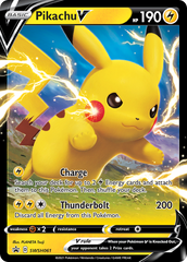 Pikachu V (SWSH061) [Sword & Shield: Black Star Promos] | Tables and Towers