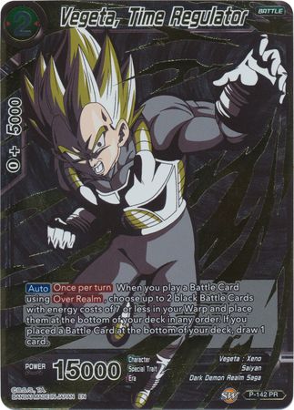 Vegeta, Time Regulator (P-142) [Promotion Cards] | Tables and Towers