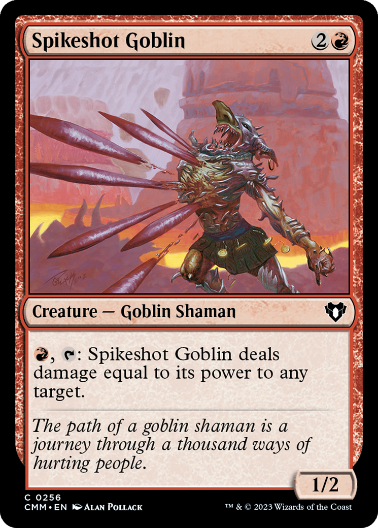 Spikeshot Goblin [Commander Masters] | Tables and Towers