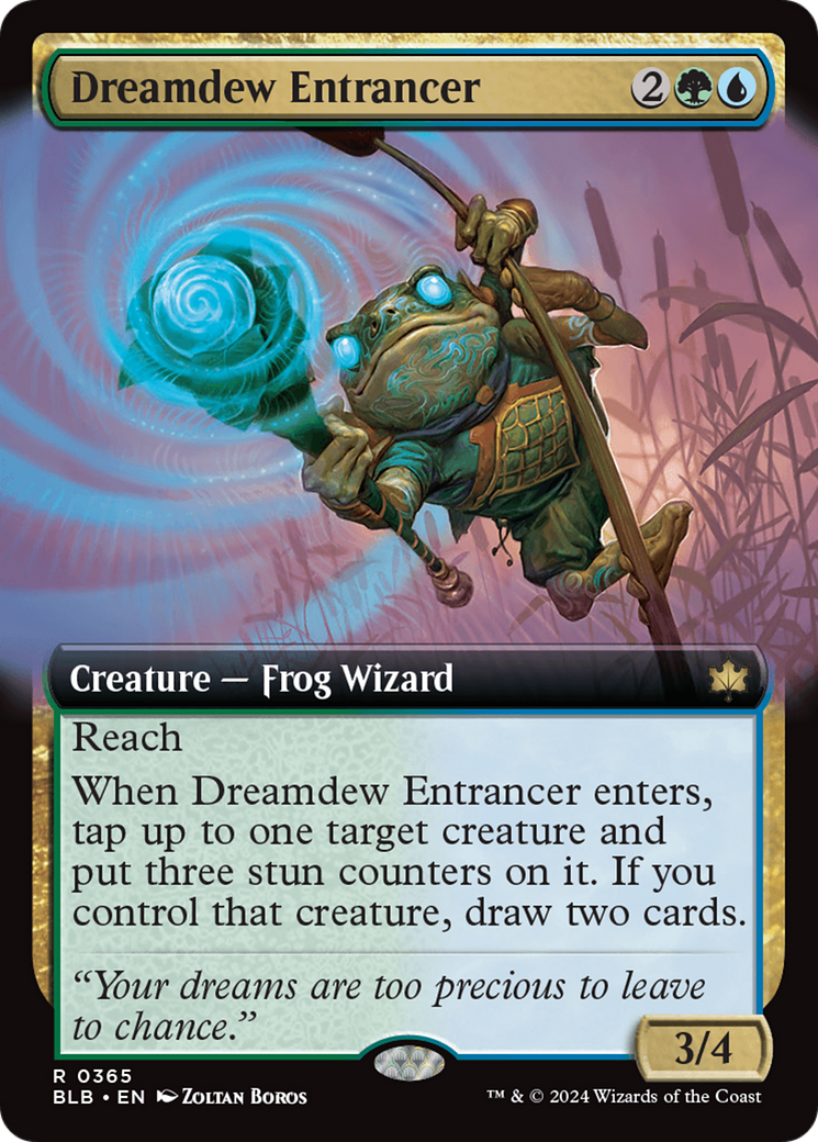 Dreamdew Entrancer (Extended Art) [Bloomburrow] | Tables and Towers