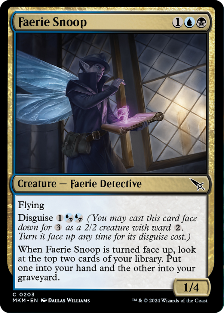 Faerie Snoop [Murders at Karlov Manor] | Tables and Towers