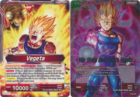 Vegeta // Vile Strike Dark Prince Vegeta (P-025) [Promotion Cards] | Tables and Towers