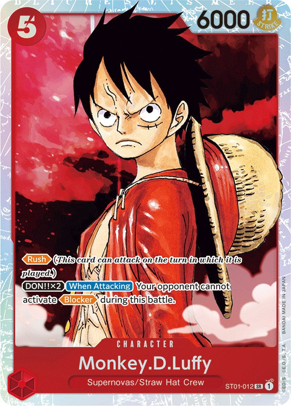 Monkey.D.Luffy (012) [Starter Deck: Straw Hat Crew] | Tables and Towers