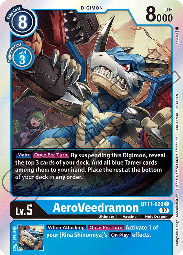 AeroVeedramon [BT11-029] [Dimensional Phase] | Tables and Towers