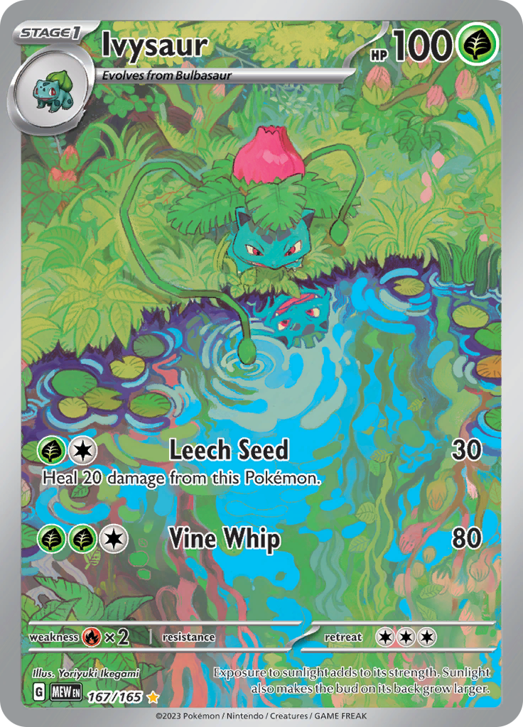 Ivysaur (167/165) [Scarlet & Violet: 151] | Tables and Towers