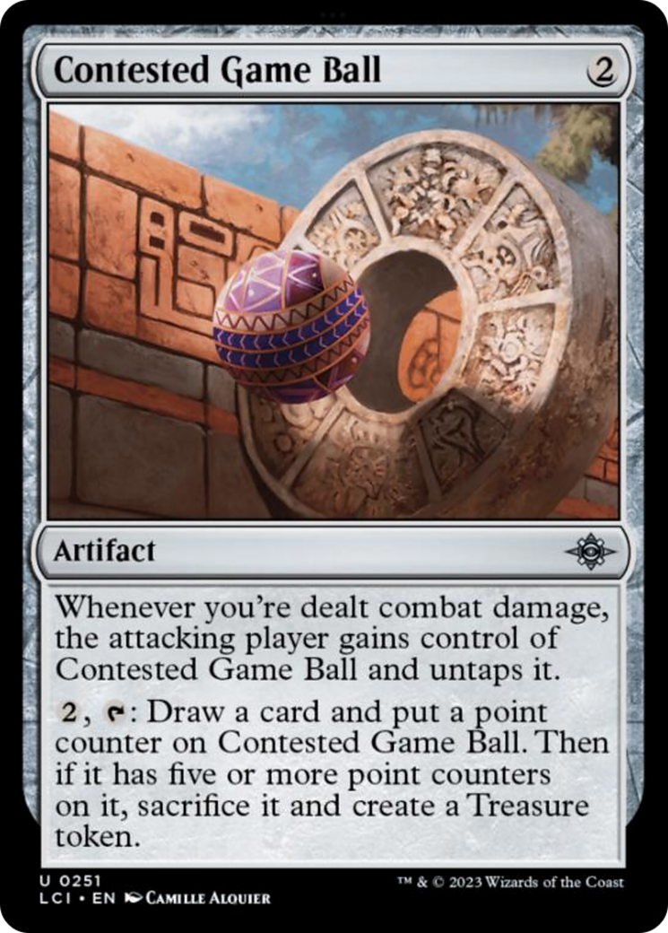 Contested Game Ball [The Lost Caverns of Ixalan] | Tables and Towers