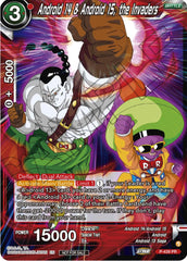 Android 14 & Android 15, the Invaders (Zenkai Series Tournament Pack Vol.2) (P-439) [Tournament Promotion Cards] | Tables and Towers