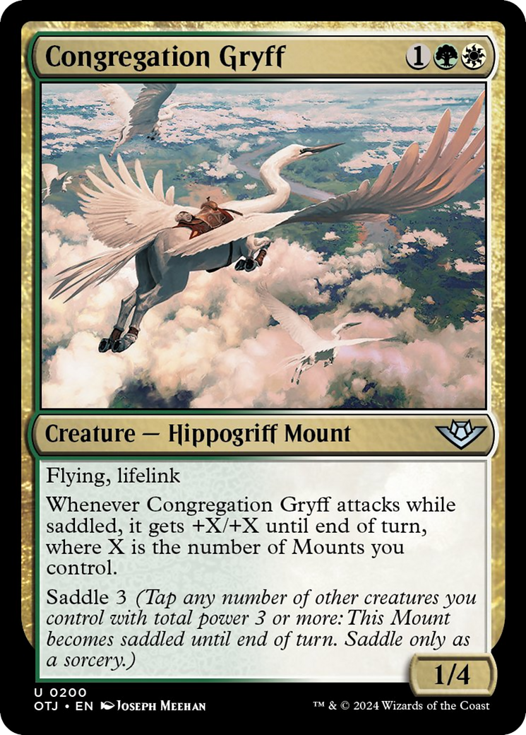 Congregation Gryff [Outlaws of Thunder Junction] | Tables and Towers