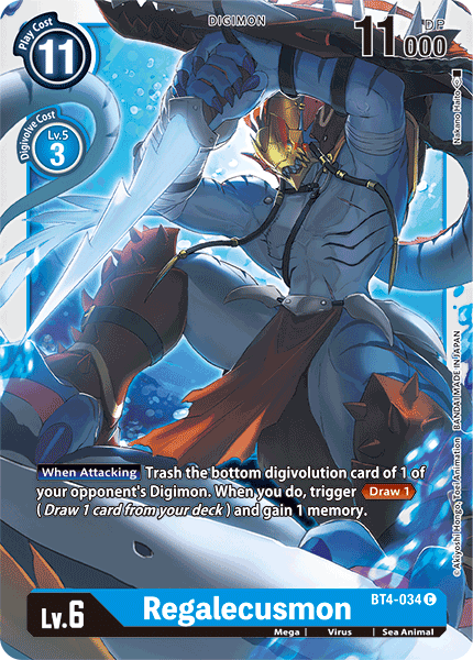 Regalecusmon [BT4-034] [Great Legend] | Tables and Towers