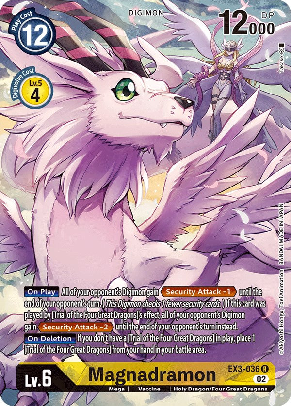 Magnadramon [EX3-036] (Alternate Art) [Draconic Roar] | Tables and Towers