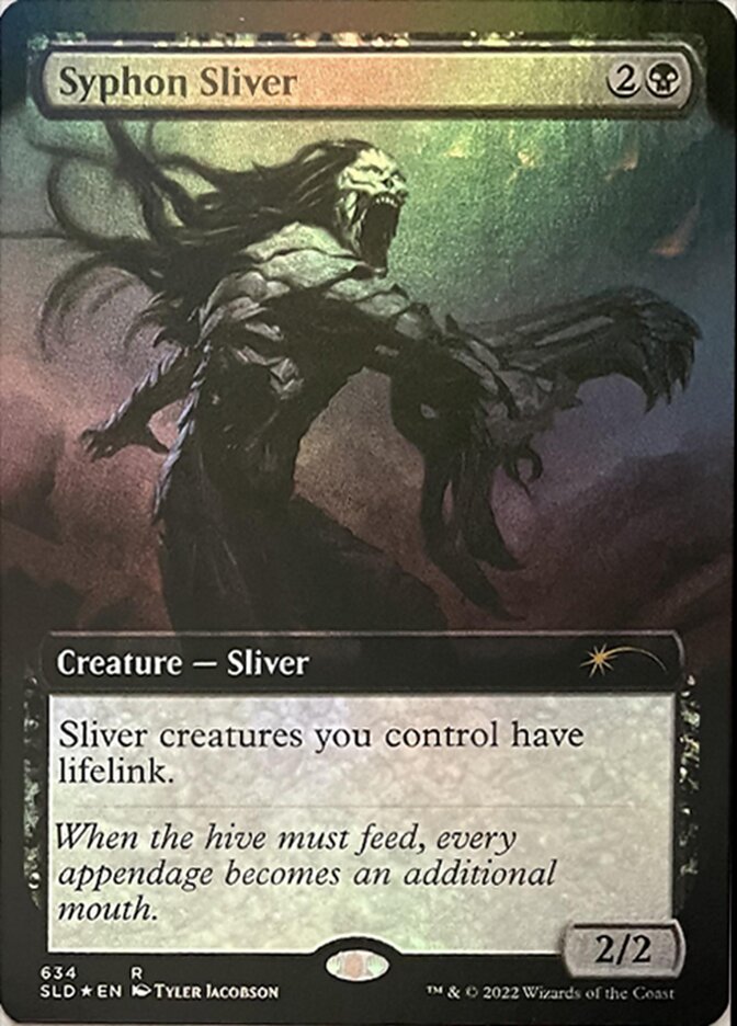 Syphon Sliver (Extended Art) [Secret Lair Drop Promos] | Tables and Towers