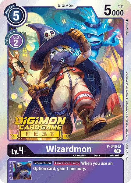 Wizardmon [P-046] (Digimon Card Game Fest 2022) [Promotional Cards] | Tables and Towers