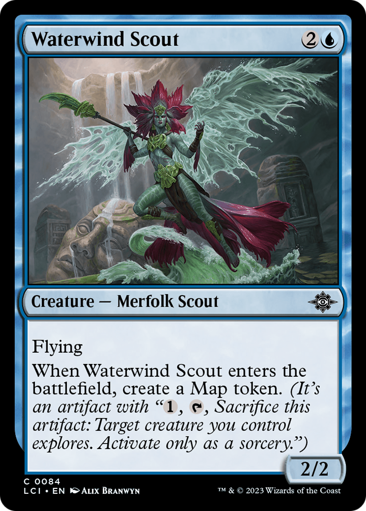 Waterwind Scout [The Lost Caverns of Ixalan] | Tables and Towers