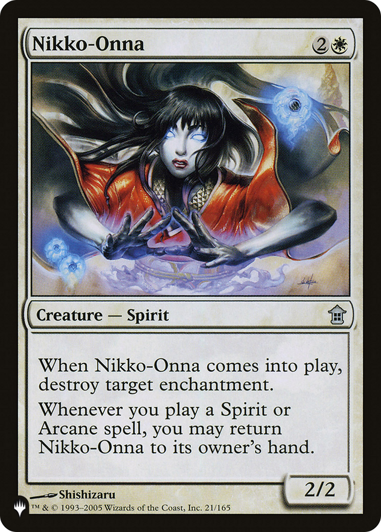 Nikko-Onna [The List Reprints] | Tables and Towers