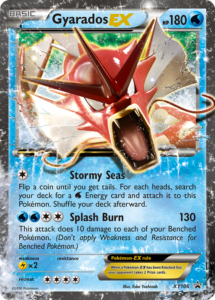 Gyarados EX (XY106) [XY: Black Star Promos] | Tables and Towers