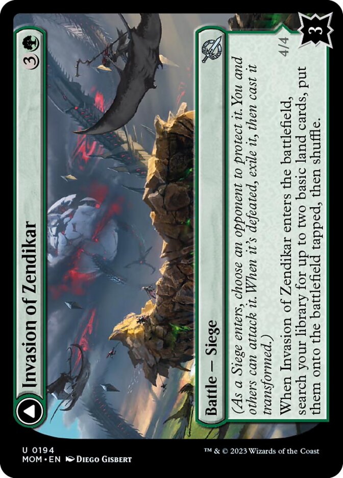 Invasion of Zendikar // Awakened Skyclave [March of the Machine] | Tables and Towers