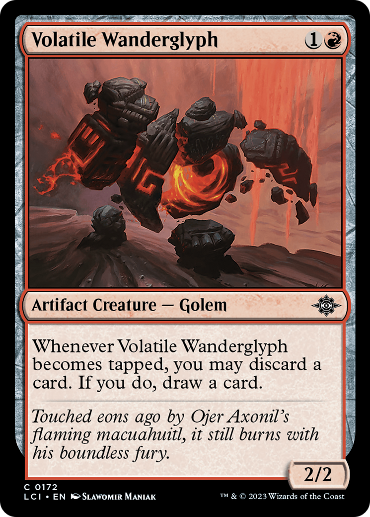 Volatile Wanderglyph [The Lost Caverns of Ixalan] | Tables and Towers