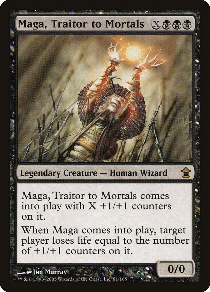 Maga, Traitor to Mortals [Saviors of Kamigawa] | Tables and Towers