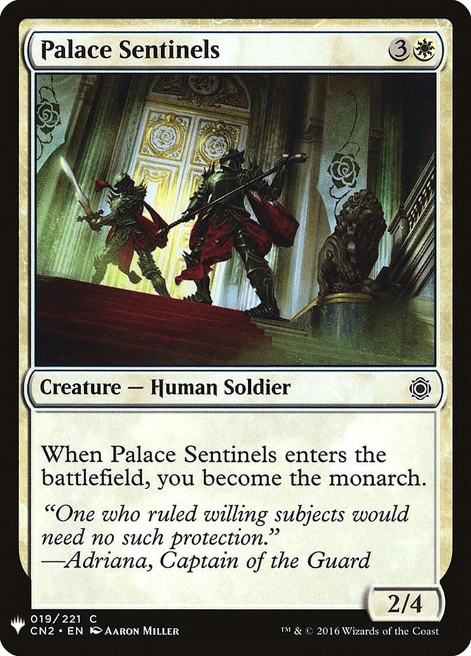 Palace Sentinels [Mystery Booster] | Tables and Towers