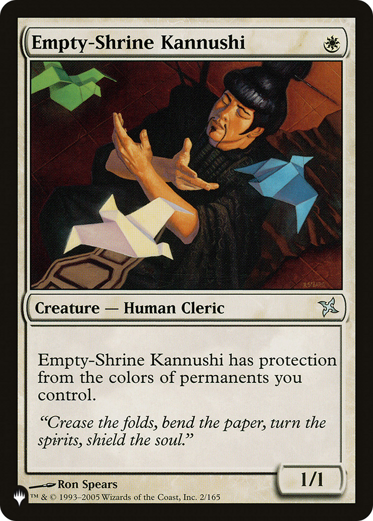 Empty-Shrine Kannushi [The List Reprints] | Tables and Towers