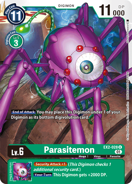 Parasitemon [EX2-028] [Digital Hazard] | Tables and Towers