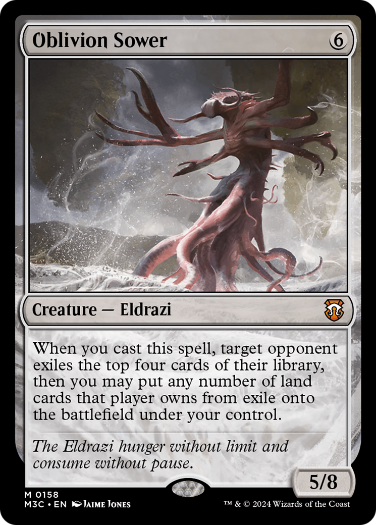 Oblivion Sower (Ripple Foil) [Modern Horizons 3 Commander] | Tables and Towers