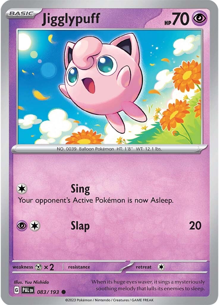 Jigglypuff (083/193) [Scarlet & Violet: Paldea Evolved] | Tables and Towers