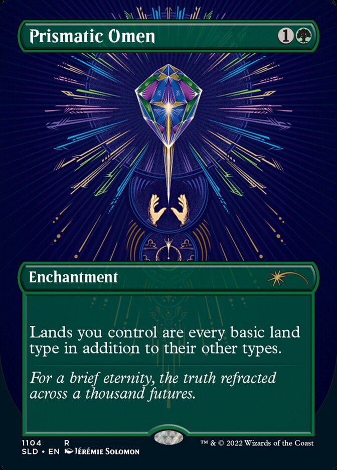 Prismatic Omen (Borderless) [Secret Lair Drop Series] | Tables and Towers