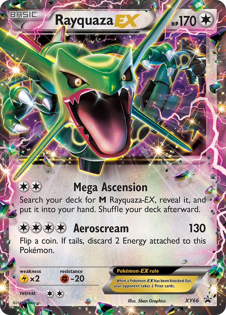 Rayquaza EX (XY66) [XY: Black Star Promos] | Tables and Towers