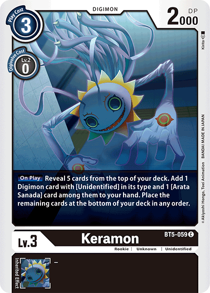 Keramon [BT5-059] [Battle of Omni] | Tables and Towers