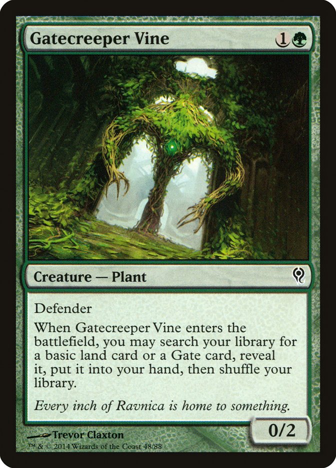 Gatecreeper Vine [Duel Decks: Jace vs. Vraska] | Tables and Towers