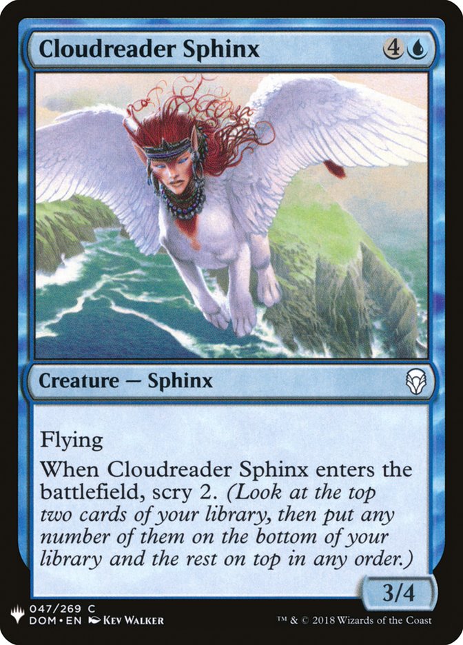 Cloudreader Sphinx [Mystery Booster] | Tables and Towers