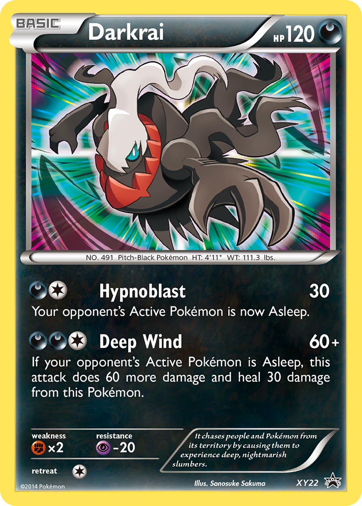 Darkrai (XY22) [XY: Black Star Promos] | Tables and Towers