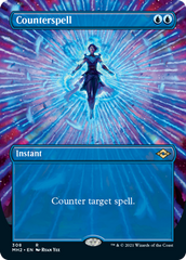 Counterspell (Borderless Alternate Art) [Modern Horizons 2] | Tables and Towers