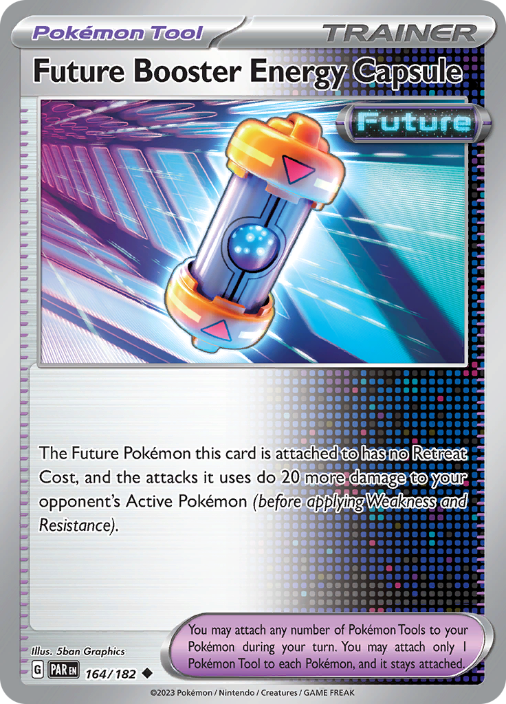 Future Booster Energy Capsule (164/182) [Scarlet & Violet: Paradox Rift] | Tables and Towers