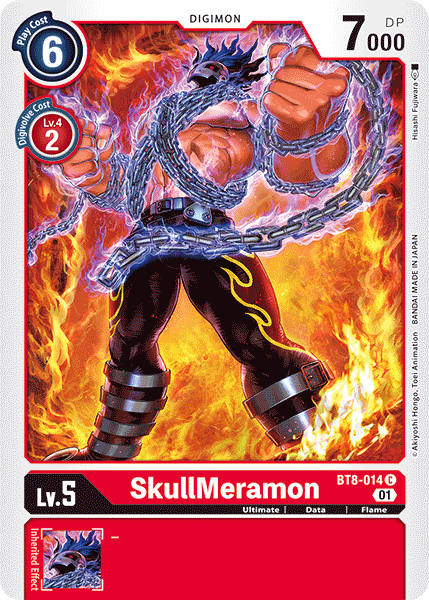 SkullMeramon [BT8-014] [New Awakening] | Tables and Towers