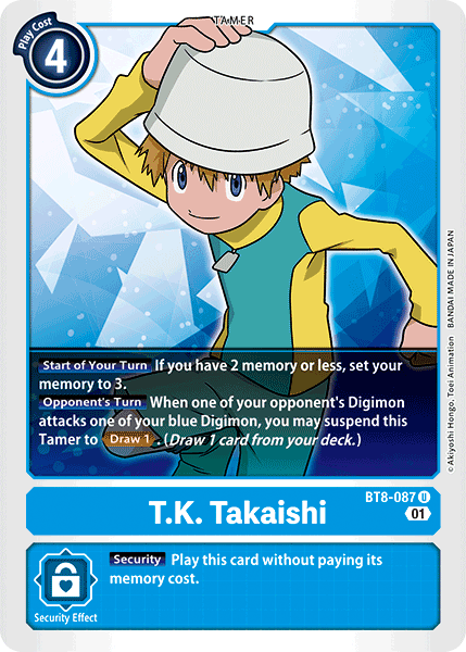 T.K. Takaishi [BT8-087] [New Awakening] | Tables and Towers